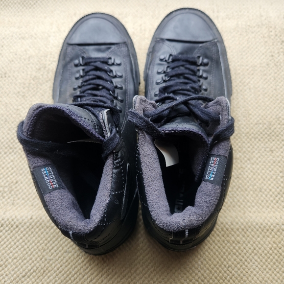 Converse Chuck Taylor Black Street Hiker CTAS Mens 10 Womens 11.5 All Star - Picture 7 of 9